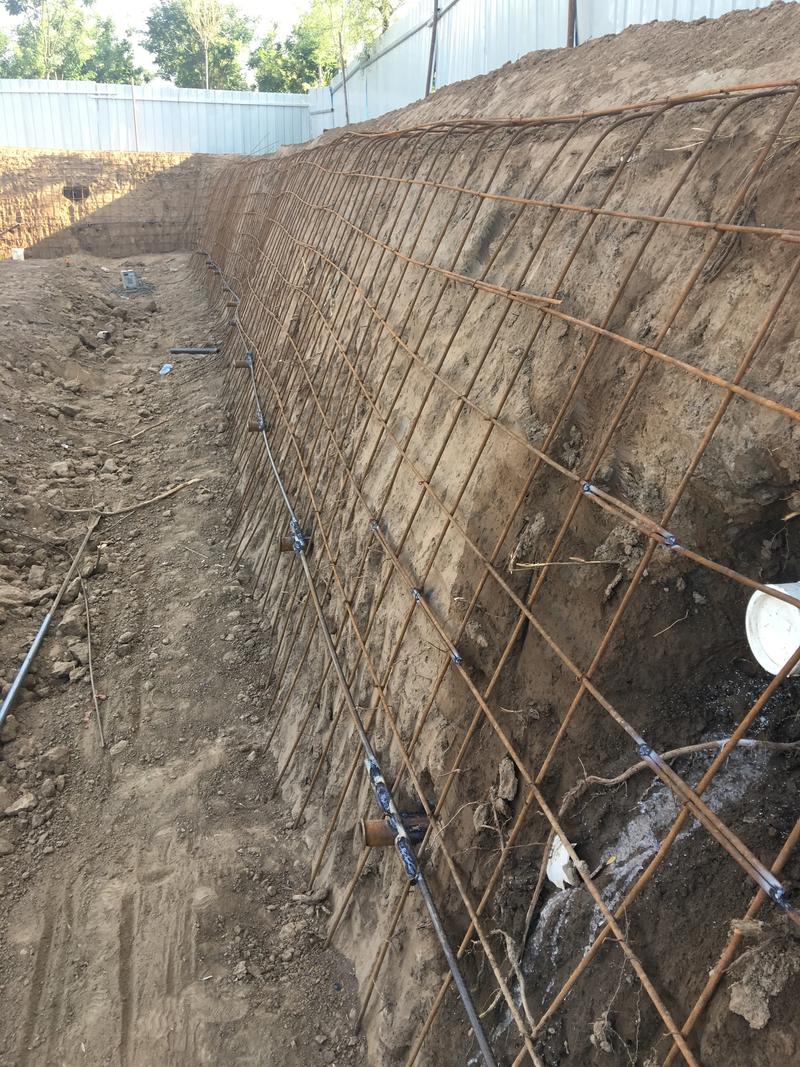 洛阳洛宁县边坡加固